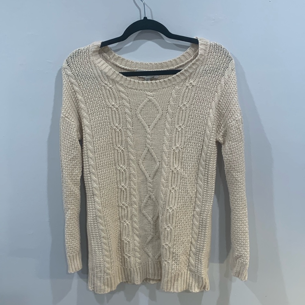 Olive & Oak Cream Sweater